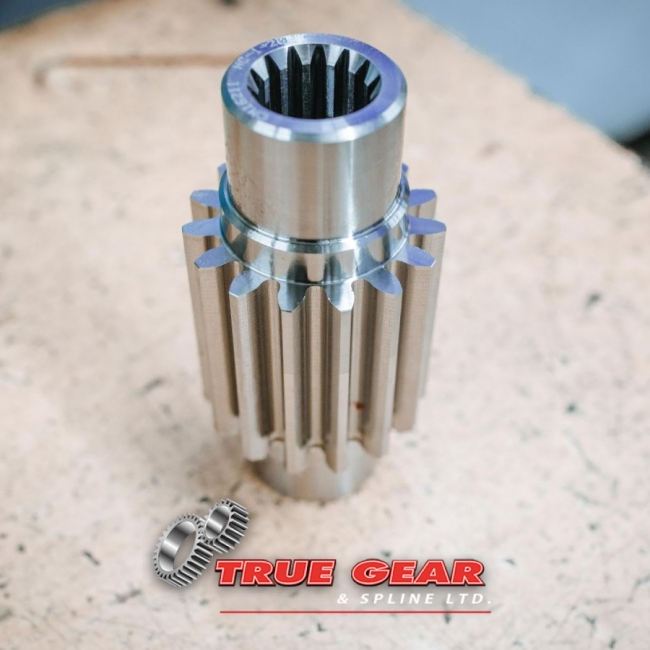 High-quality spline shafts from True Gear & Spline Ltd. in Cambridge, ON