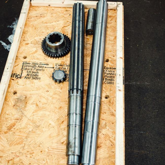 Top-quality splined shafts from True Gear & Spline Ltd. in Cambridge, ON